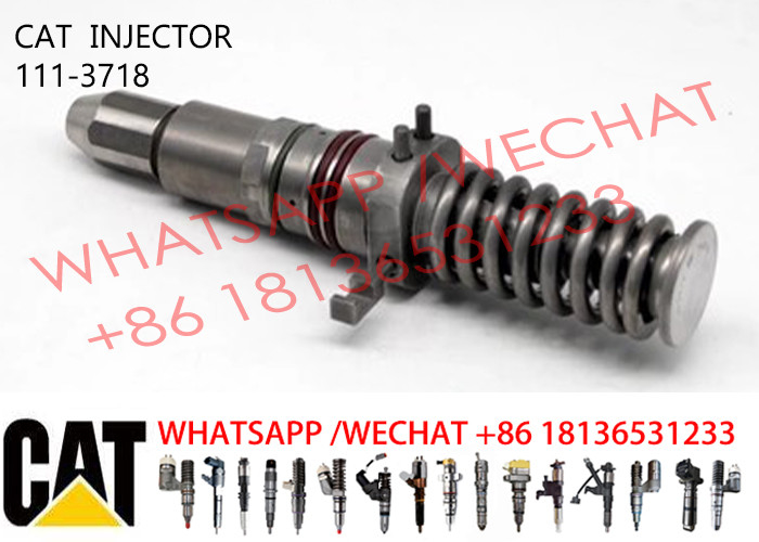 Caterpiller Common Rail Fuel Injector 111-3718 1113718 0R-8338 0R8338 Excavator For 3508/3512/3516 Engine